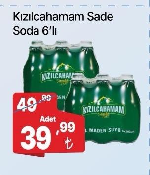 Kızılcahamam Sade Soda 6'Lı
