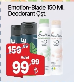 Emotion Blade 150 Ml Deodorant Çeşitli