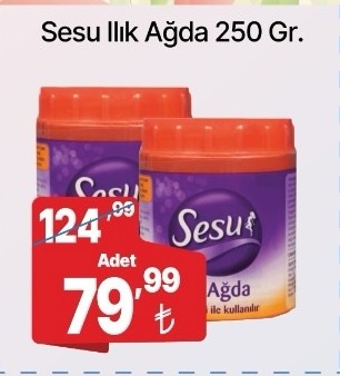 Sesu Ilık Ağda 250 Gr