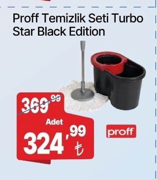 Proff Temizlik Seti Turbo Star Black Edition