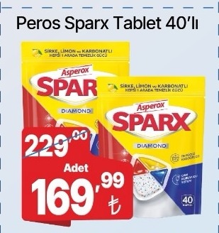 Peros Sparx Tablet 40'Lı