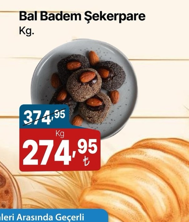 Bal Badem Şekerpare Kg