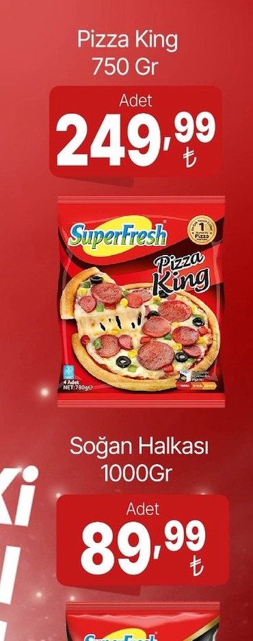 Superfresh Pizza King 750 Gr