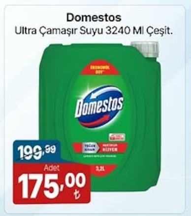 Domestos Ultra Çamaşır Suyu 3240 Ml