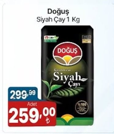 Doğuş Siyah Çay 1 Kg