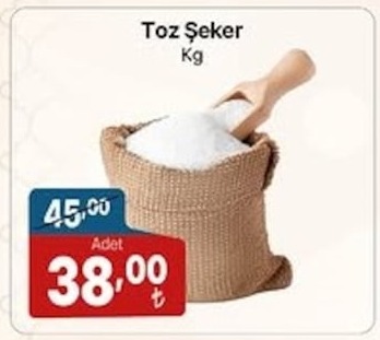 Toz Şeker Kg