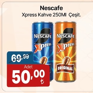 Nescafe Xpress Kahve 250Ml Çeşit