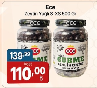Ece Zeytin Yağlı S-Xs 500 Gr