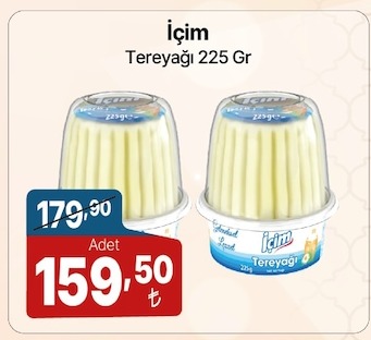 İçim Tereyağı 225 Gr
