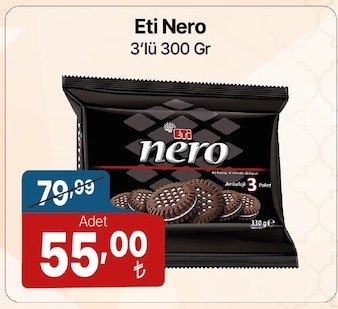 Eti Nero 3'Lü 300 Gr