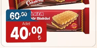 Ülker Kremalı Sandviç Kekor Bisküvi