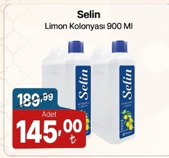 Selin Limon Kolonyasi 900 Ml