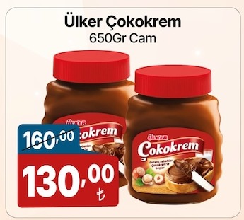 Ülker Çokokrem 650Gr Cam