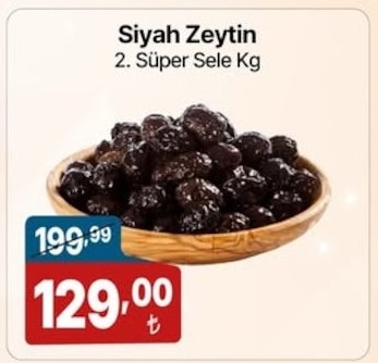 Siyah Zeytin 2. Süper Sele Kg