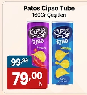 Patos Cipso Tube 160Gr Çeşitleri
