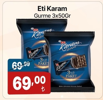 Eti Karam Gurme 3X50Gr