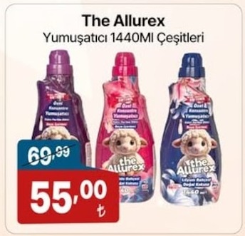 The Allurex Yumuşatici 1440Ml Çeşitleri