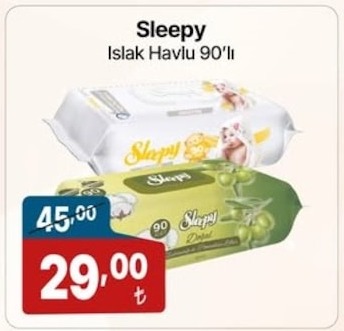 Sleepy Islak Havlu 90'Lı