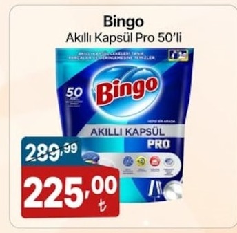 Bingo Akıllı Kapsül Pro 50'Li
