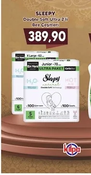 Sleepy Double Soft Ultra 2'Li Bez Çeşitleri