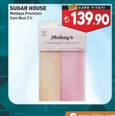 Sugar House Molbays Premium Cam Bezi 2'Li