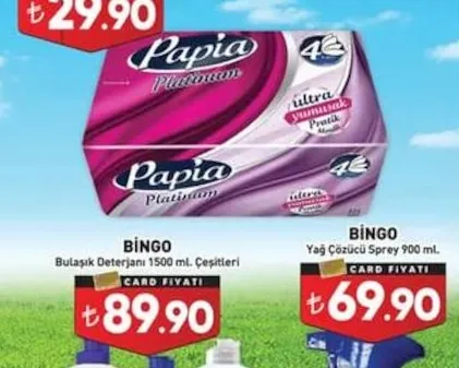 Papia Platinum Mendil 125'Li