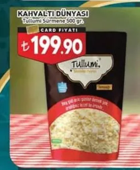 Kahvaltı Dünyası Tulumi Sürmene 500 Gr.