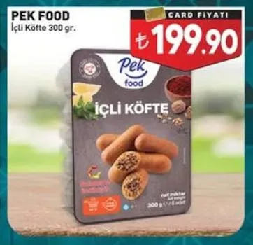 Pek Food İçli Köfte 300 Gr