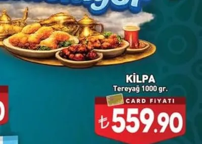 Kilpa Tereyağ 1000 Gr.
