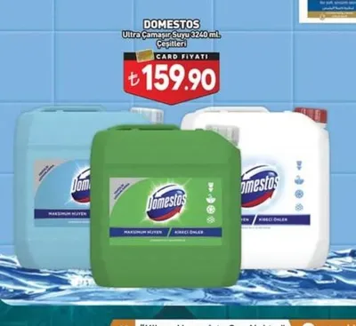 Domestos Ultra Çamaşır Suyu 3240 Ml Çeşitleri