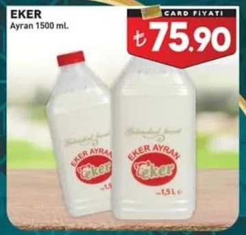 Eker Ayran 1500 Ml
