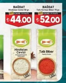 Bağdat Hindistan Cevizi 50 Gr.