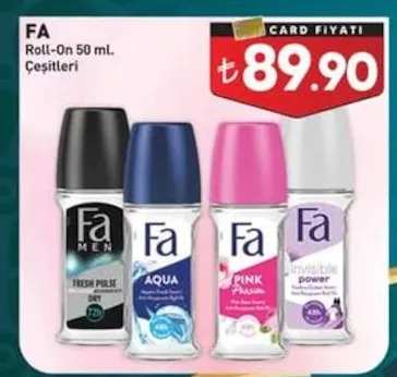 Fa Roll-On 50 Ml