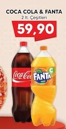 Coca Cola & Fanta 2 Lt. Çeşitleri