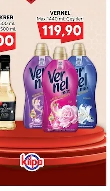 Vernel Max 1440 Ml Çeşitleri