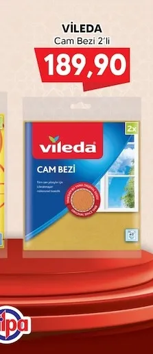Vileda Cam Bezi 2'Li