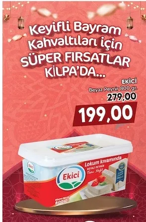 Ekici Beyaz Peynir 800 Gr.