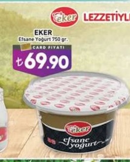 Eker Efsane Yoğurt 750 Gr.