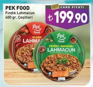 Pek Food Fındık Lahmacun 400 Gr.