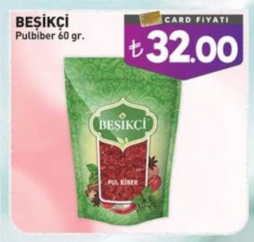 Beşikçi Pulbiber 60 Gr.