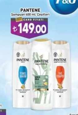 Pantene Şampuan 400 Ml Çeşitleri
