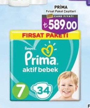 Prima Fırsat Paket Çeşitleri