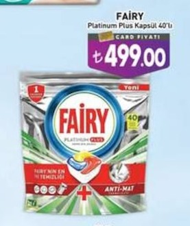 Fairy Platinum Plus Kapsül 40'Lı