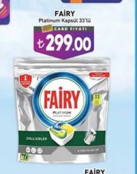 Fairy Platinum Kapsül 33'Lü