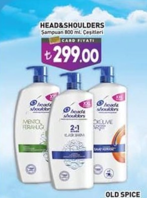 Head&Shoulders Şampuan 800 Ml Çeşitleri