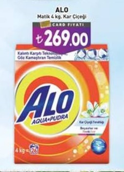 Alo Matik 4 Kg Kar Çiçeği