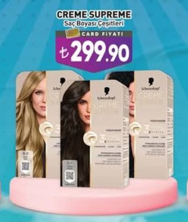 Creme Supreme Saç Boyası Çeşitleri