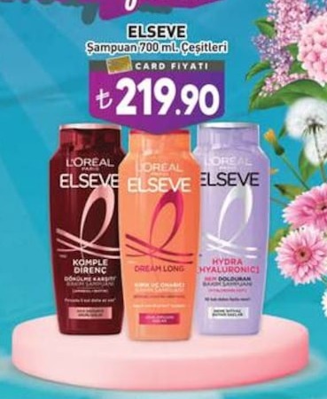 Elseve Şampuan 700 Ml Çeşitleri