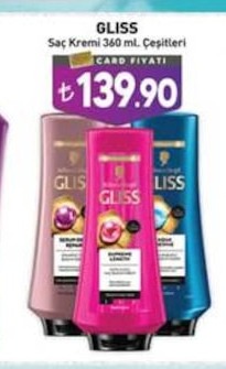 Gliss Saç Kremi 360 Ml Çeşitleri