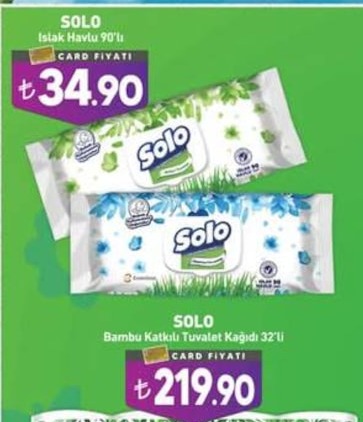 Solo Islak Havlu 90'Lı